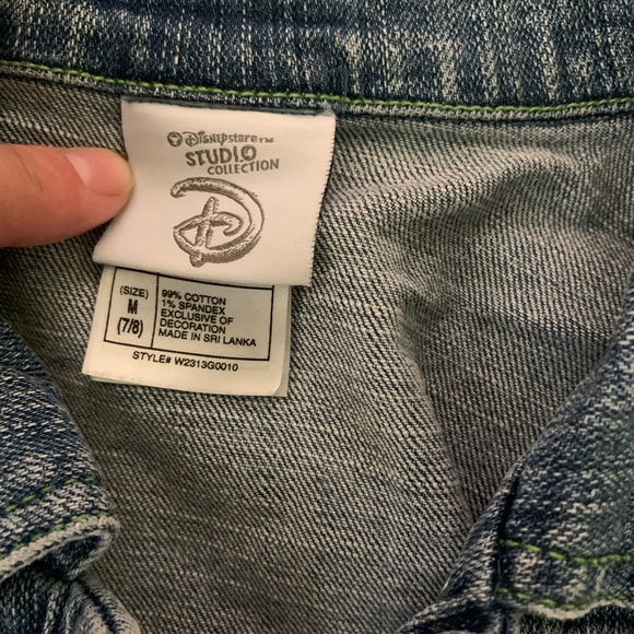 Disney Studio Collection Tinkerbell Jean Jacket M - Picture 4 of 7